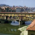 Florence's Ponte Vecchio over the river Arno.