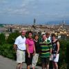 Panoramic of Florence from Piazzale Michelangelo.